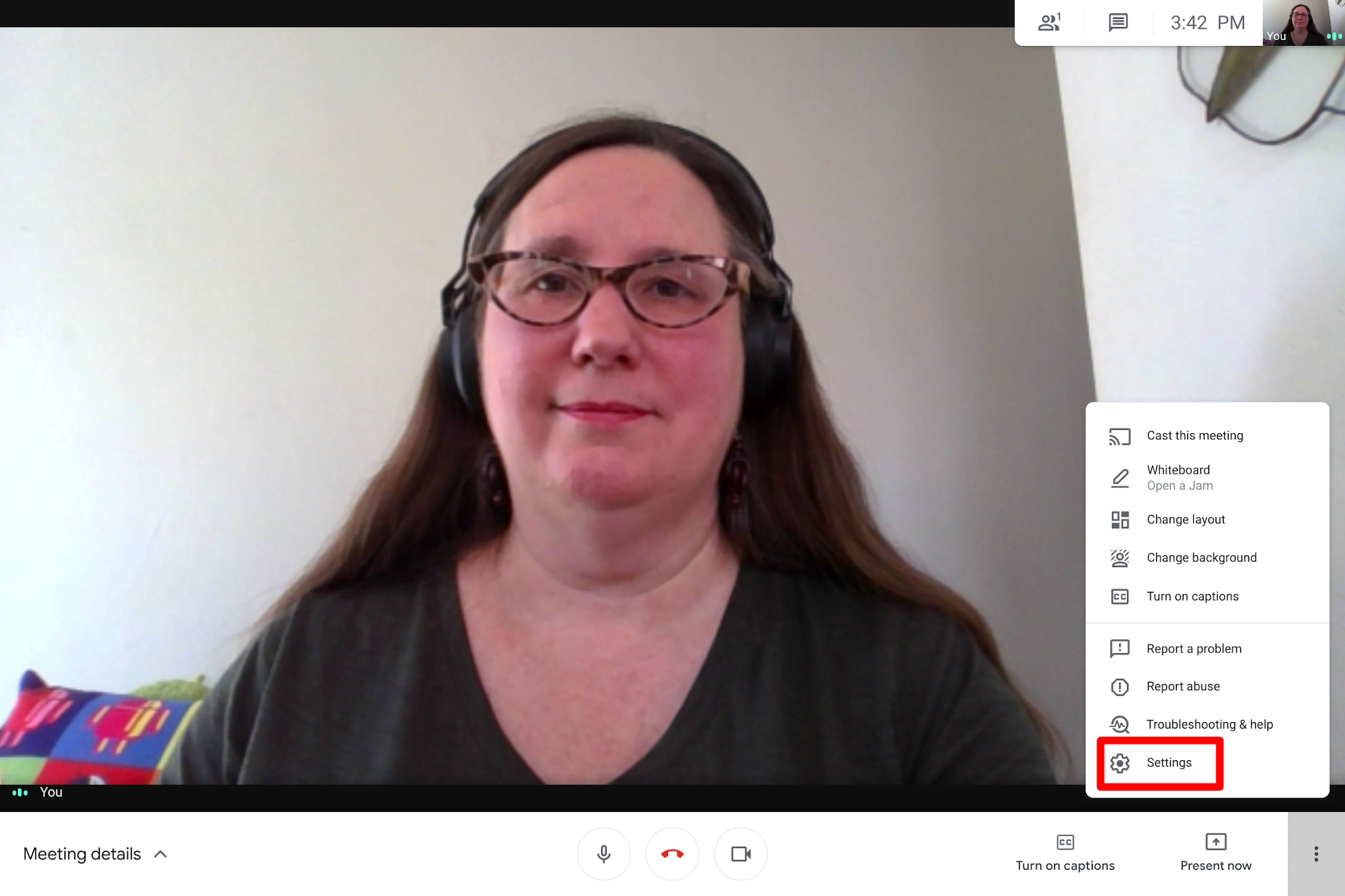Check Your Mic and Camera Before Joining a Google Meet Video Call