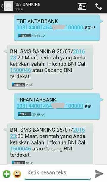 contoh format sms banking bni isi pulsa contoh format sms banking bni isi pulsa