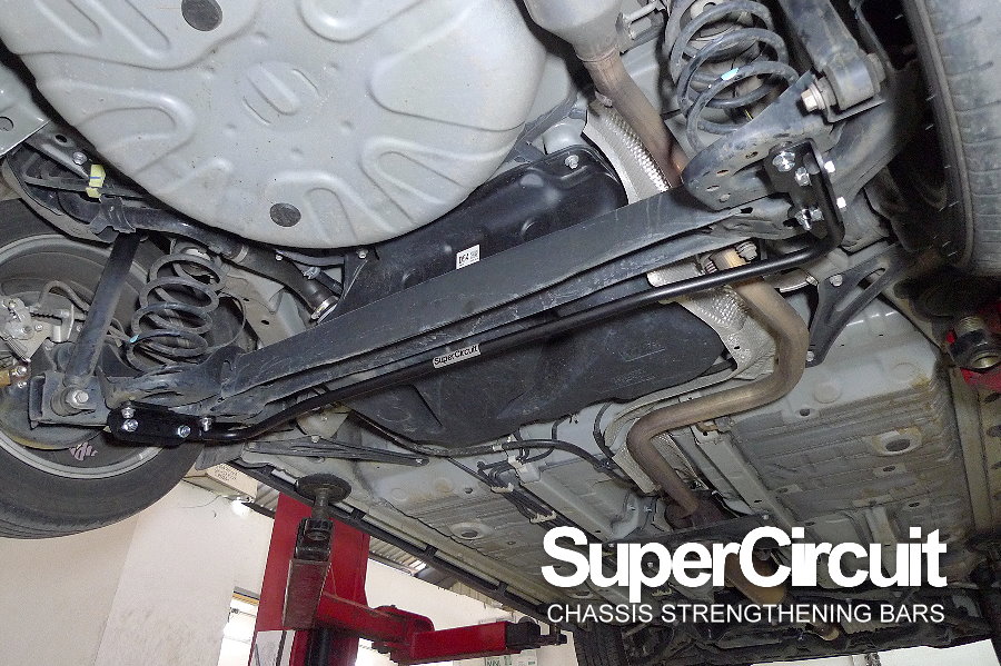 SUPERCIRCUIT CHASSIS STRENGTHENING BARS Toyota Yaris 'softhard