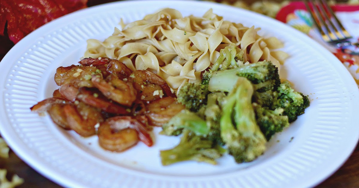 Quick & Easy Honey Garlic Shrimp Noodles NoYolks NoOtherNoodle