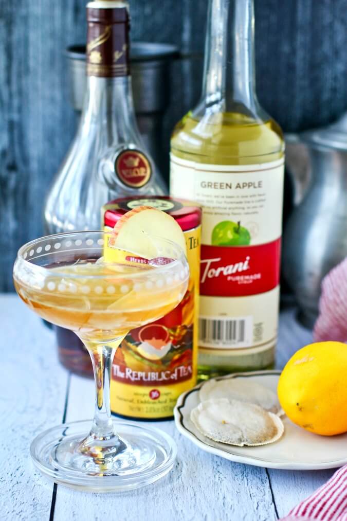 Apple Sidecar Cocktail | Karen's Kitchen Stories