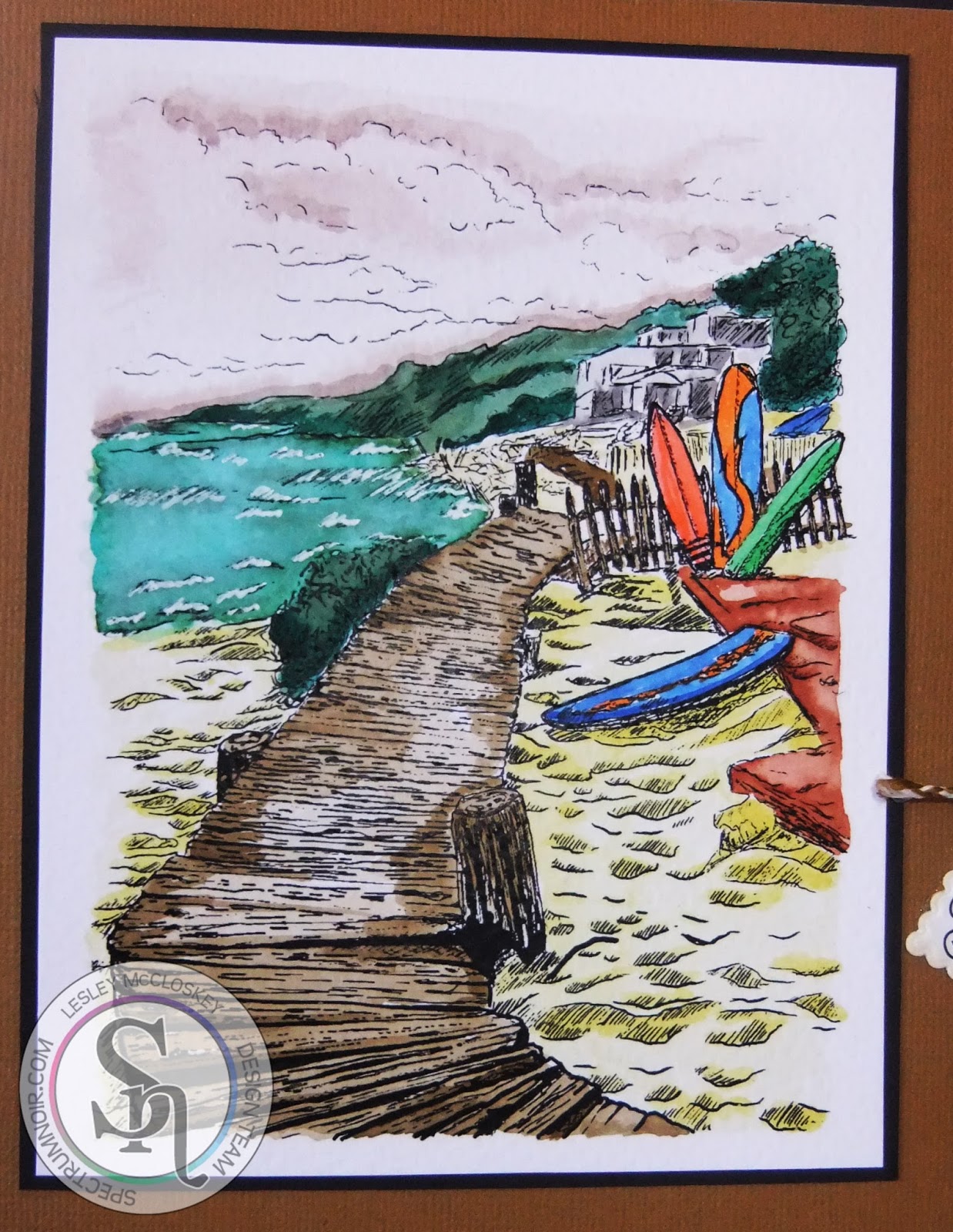 Stamping Bubbles Laguna surf