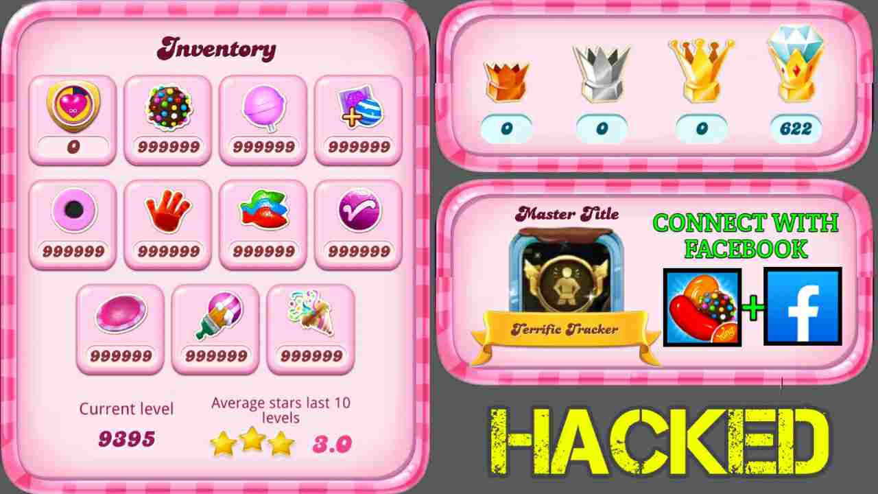 am going to present yous inwards this weblog how yous tin lav easily hack Candy Crush Saga game HOW TO GET UNLIMITED BOOSTERS & ALL LEVELS UNLOCKED WITH UNLIMITED SCORE IN Candy Crush Saga, LOGIN WITH FACEBOOK OR KING ACCOUNT, NEW VERSION.