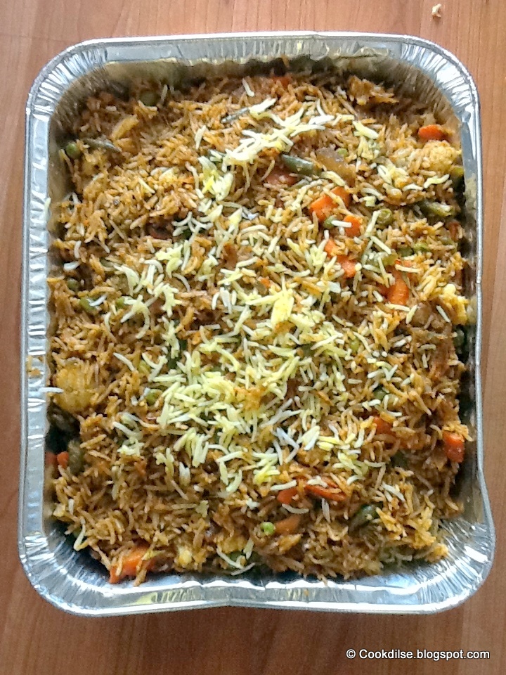Cook Dil Se: Vegetable Biryani ( Spicy Mixed Vegetable Rice)