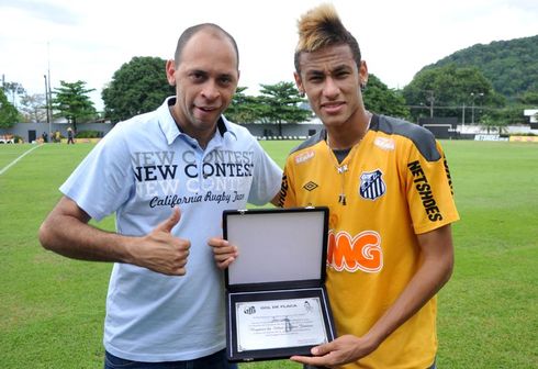 gol de placa do Neymar