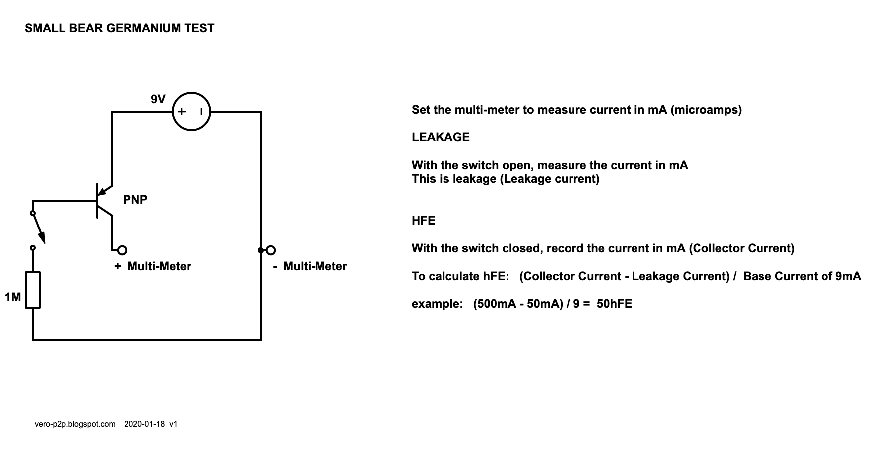 Guitar Effects Vero Point to Point Tag Board Layouts SMALL BEAR