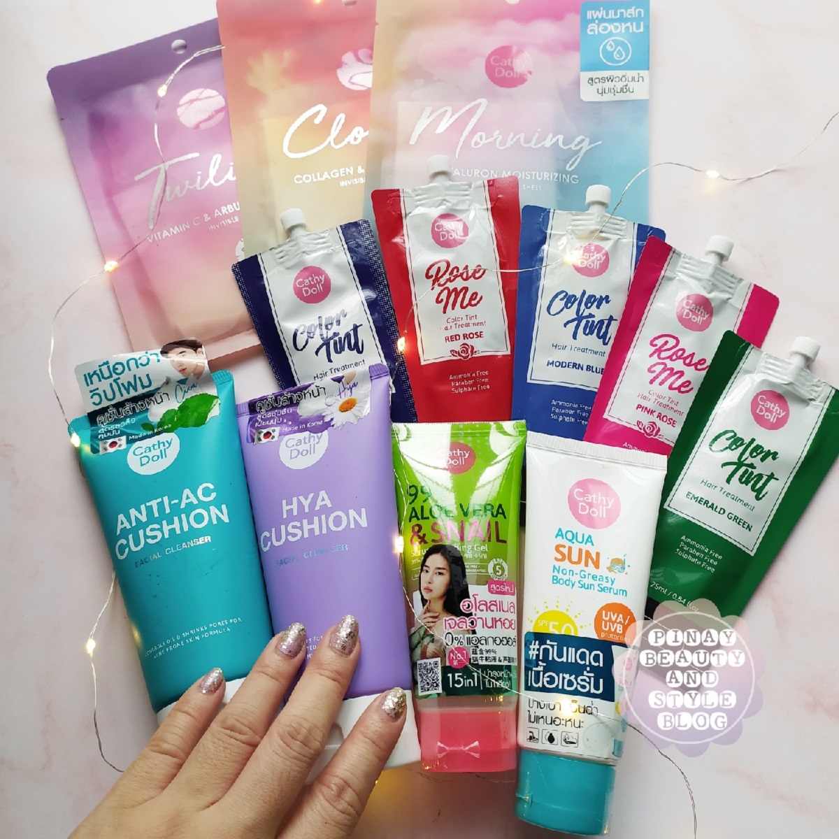 Cathy Doll Perfect Summer New Products for 2021! Soothing Gel, Color