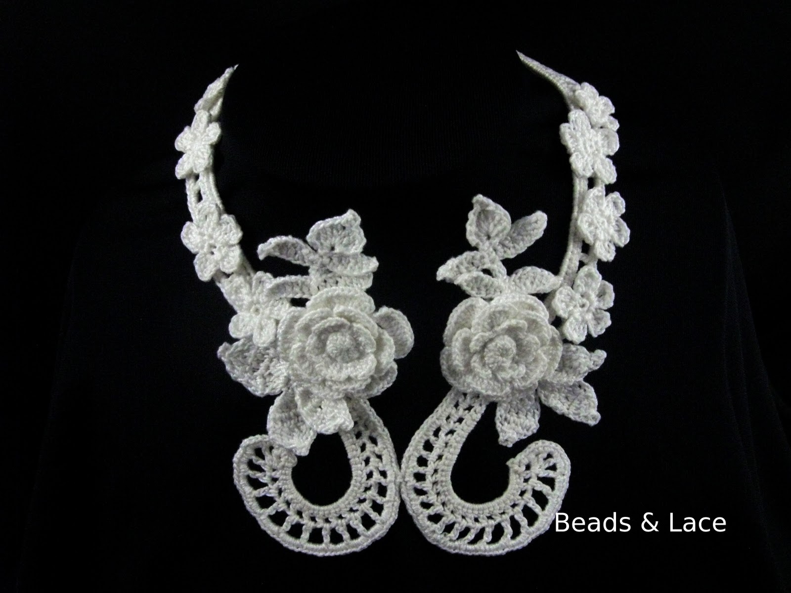 laCY life Irish Crochet Necklace