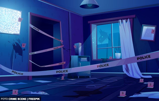 Mayat wanita ditemui dalam keadaan separuh bogel dengan kesan tikaman