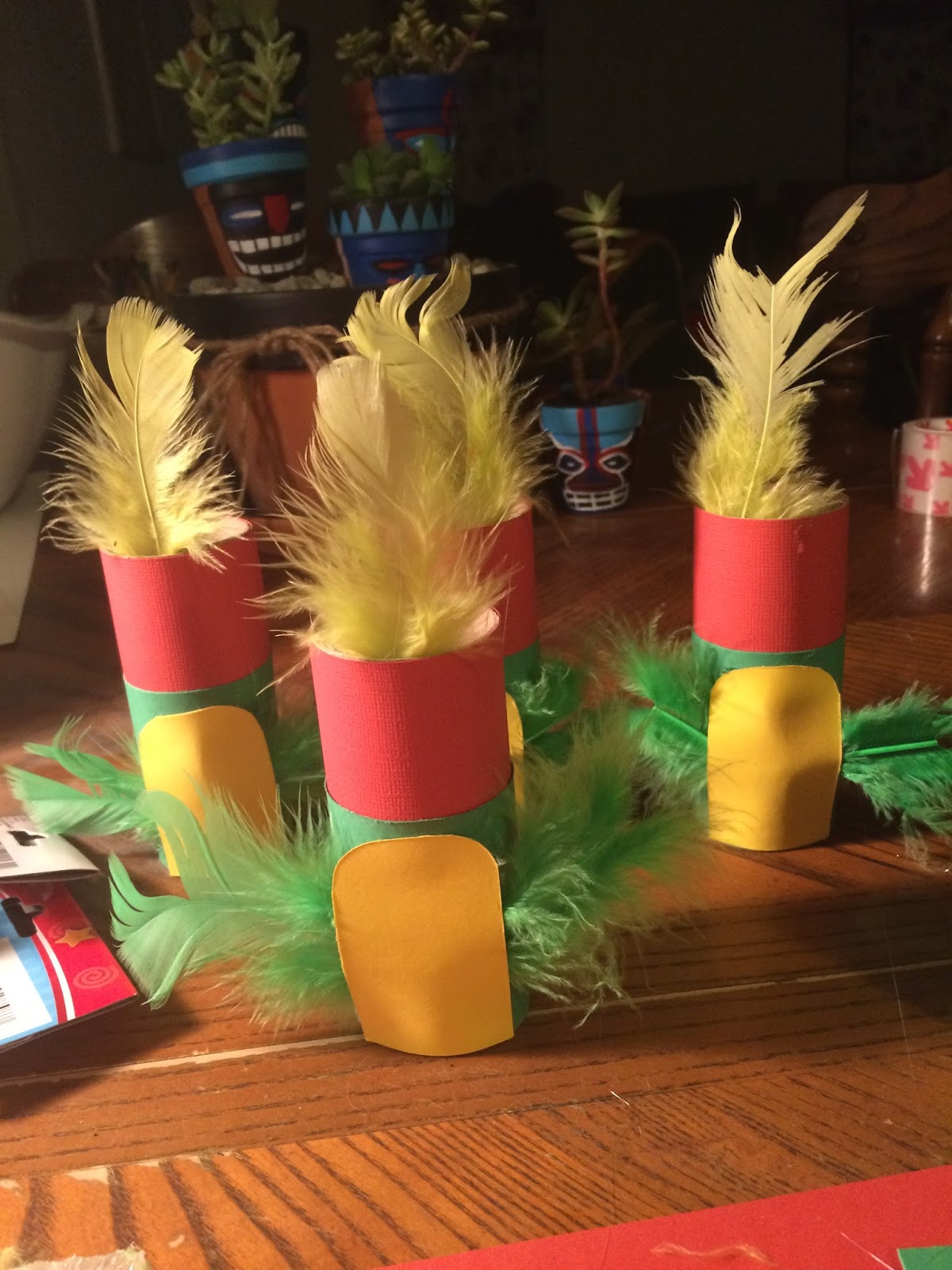 Mom Taxi Julie Toilet Paper Roll Parrots