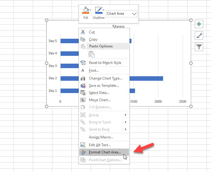 Excel 스프레드시트에서 차트 위치를 잠그는 방법