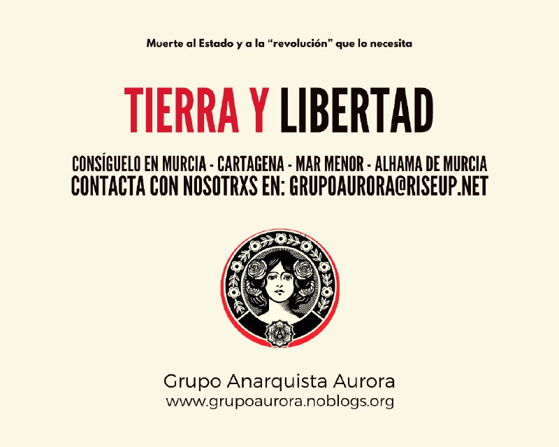 Periódico Tierra y Libertad Federación Anarquista 🏴