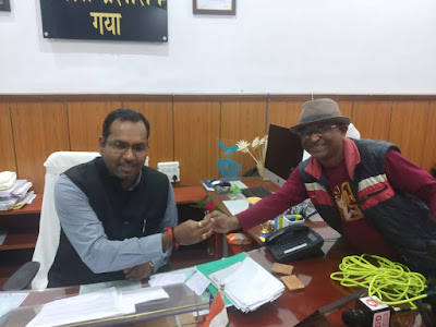 गया में धूमधाम से मना राष्ट्रीय प्रेस दिवस, AnjNewsMedia, National Press Day, DM Gaya
