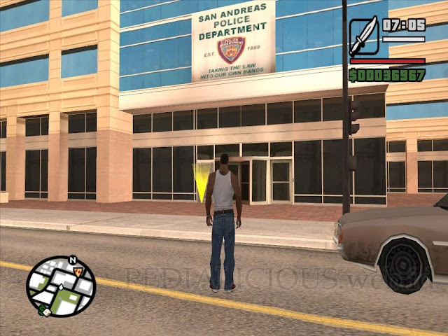 Lokasi Las Venturas Police Department