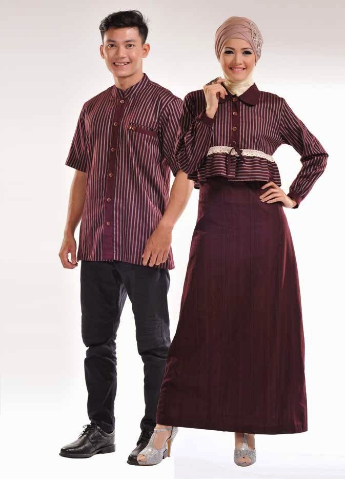 15 Model Baju  Muslim  Couple  Pasangan Terbaik Kumpulan 