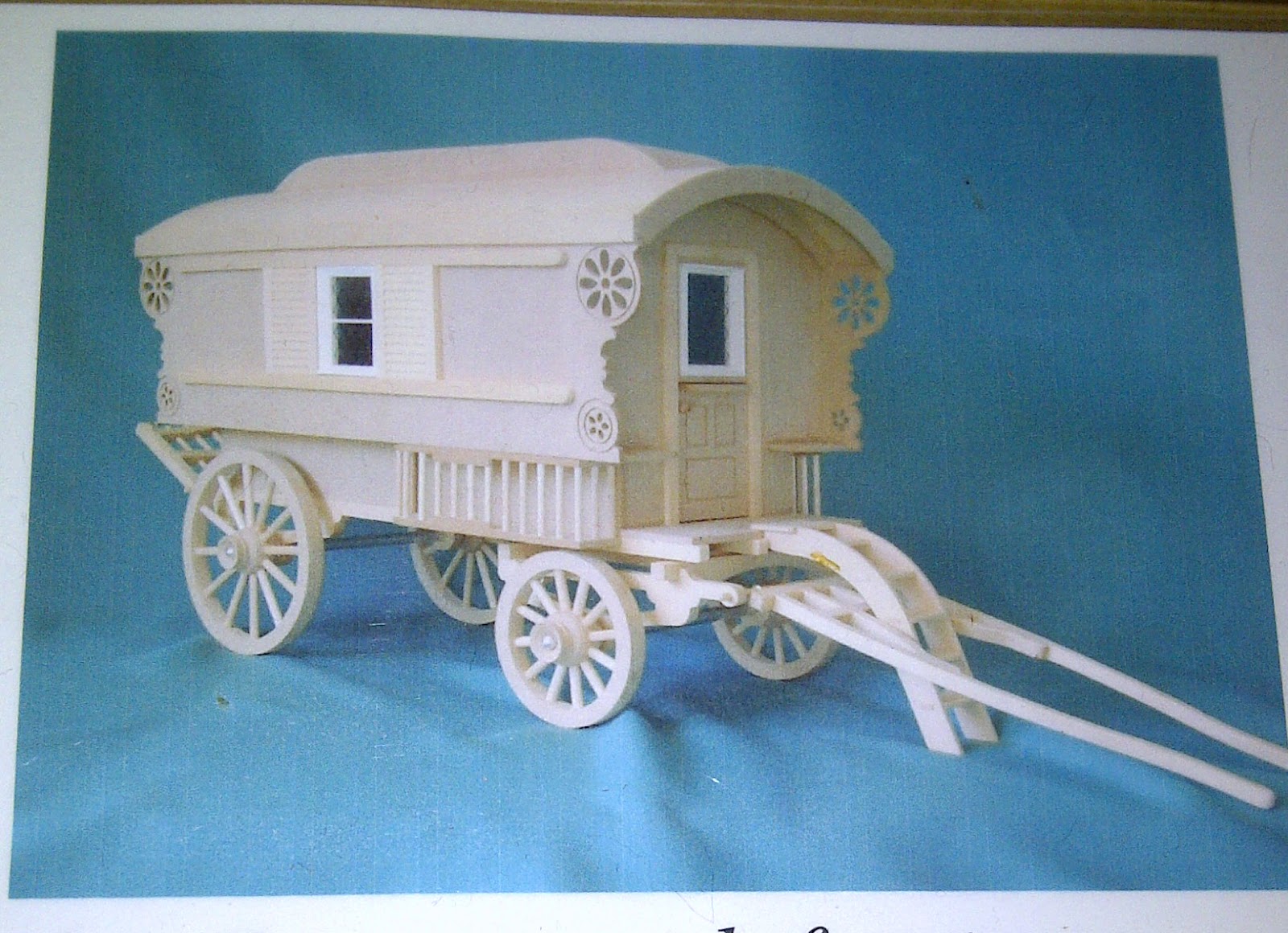 Miniature Gypsy Caravan In the beginning