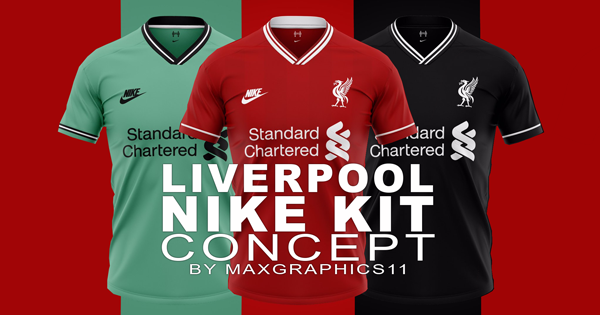 Liverpool FC 2019/2020 Nike Kit Concept - Dream League Soccer - Kuchalana