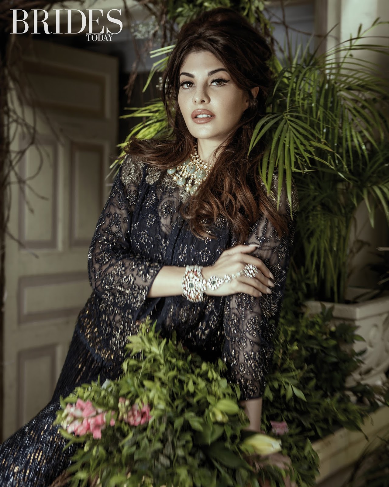 Jacqueline Fernandez Sizzles on the April 2019 Cover of Brides Today