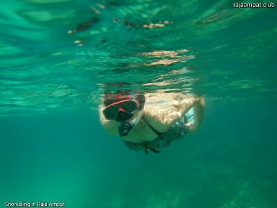 German tourist was snorkeling in Raja Ampat