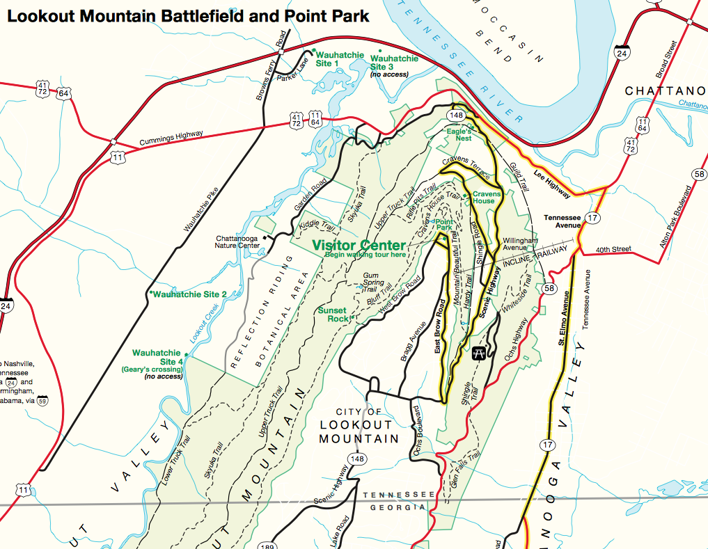 Play Chattanooga Point Park, Lookout Mountain