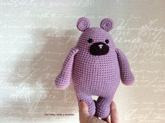 Con hilos, lanas y botones: Ositos Abracitos (Mr. Hugs de MiTxokoCraft)