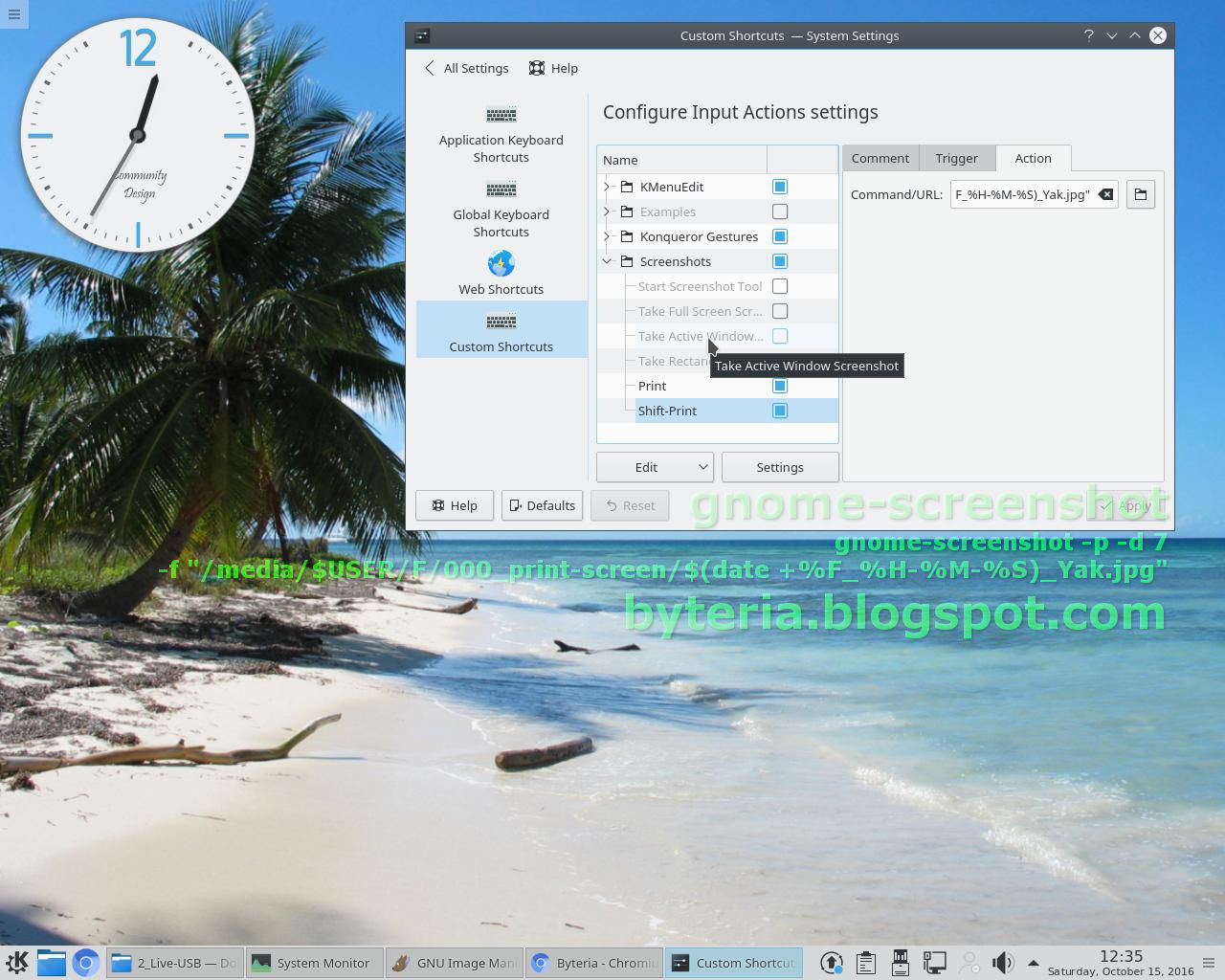 Byteria De volta ao Gnomescreenshot