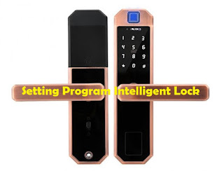 Setting program smart lock door intelligent lock