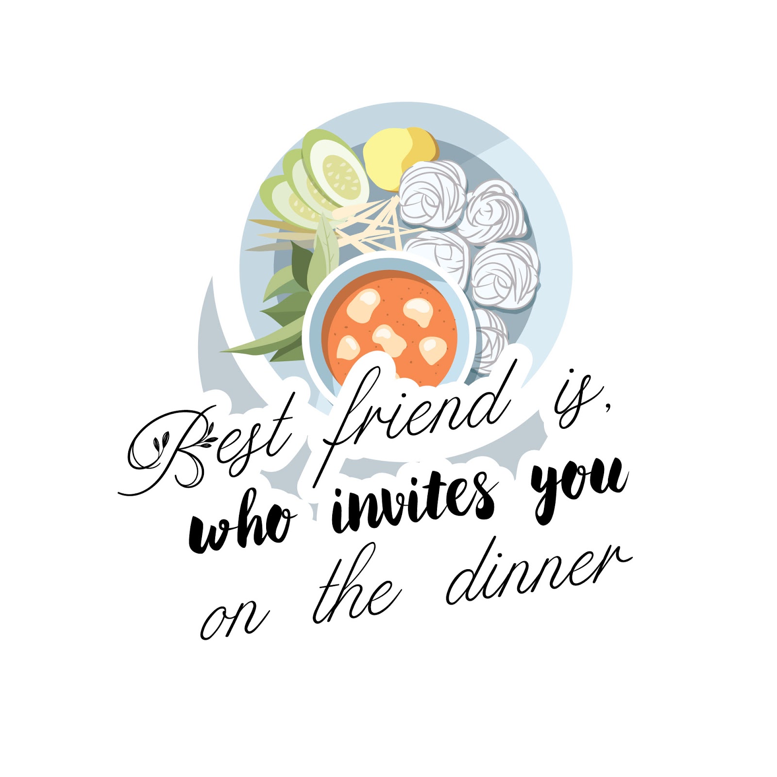 99 Captions and Quotes on Dinner with Friends