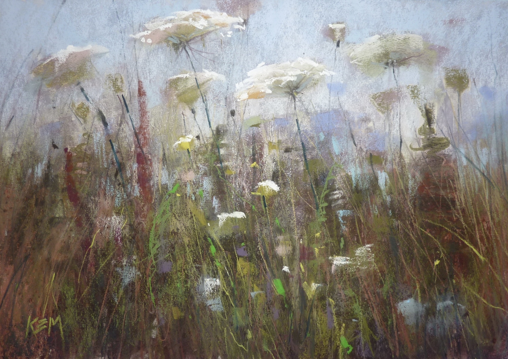 Painting My World Tips for Painting Grasses with Pastels