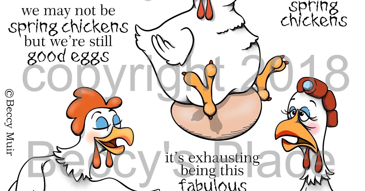 Beccy's Place: New Release: Spring Chickens