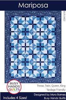 Mariposa Quilt Pattern by Myra Barnes of Busy Hands Quilts