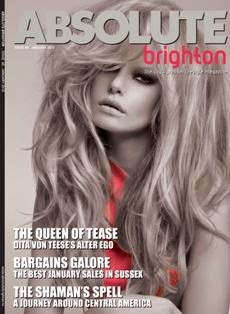 Absolute Brighton. The city's premier lifestyle magazine 60 - January 2010 | TRUE PDF | Bimestrale | Tempo Libero | Moda | Cosmetica | Attualità
Through lively editorials and ground–breaking imagery, Absolute Brighton tells the story of one of the most recognised city's in the UK for its outstanding life, businesses, famous visitors, shopping and international cuisine. Our striking front covers also insure that the magazine receives a long shelf life with readers being proud to have it on coffee tables etc, thus giving our clients adverts longer exposure as oppose to being a flick through publication disposed of quickly.
