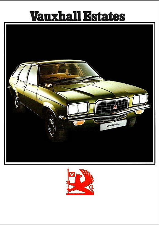 . 1974. Vauxhall Estates. Brochure (English)