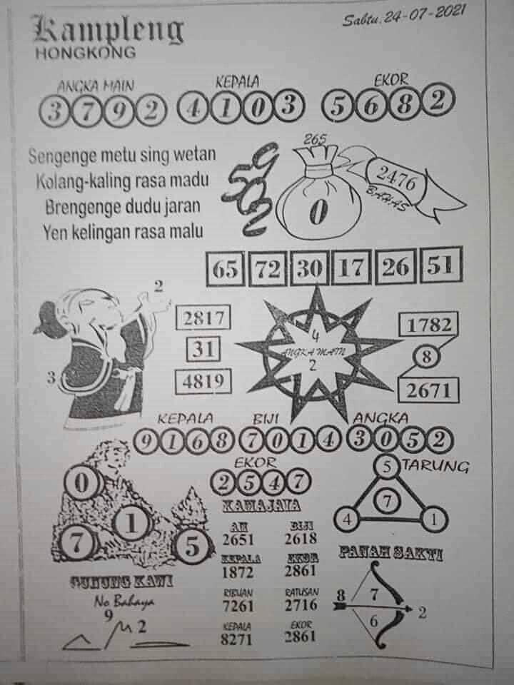 Syair Togel Hk 20 Juli 2021 Forum Syair Asiktoto