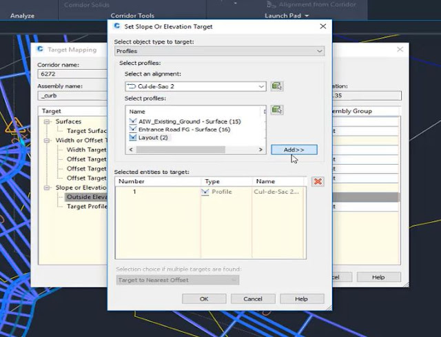 Set Slope Or Elevation Target