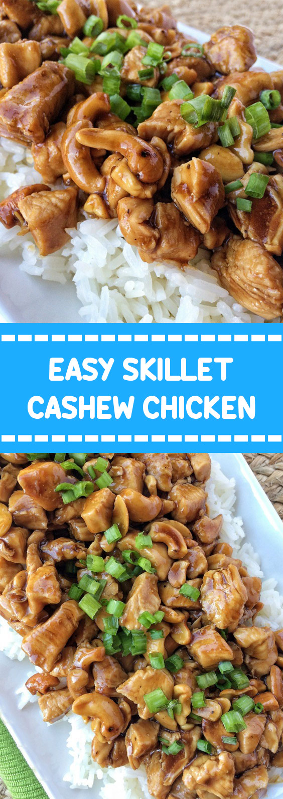Easy Skillet Cashew Chicken #chickenrecipes #cashewchicken - 7bestttt ...