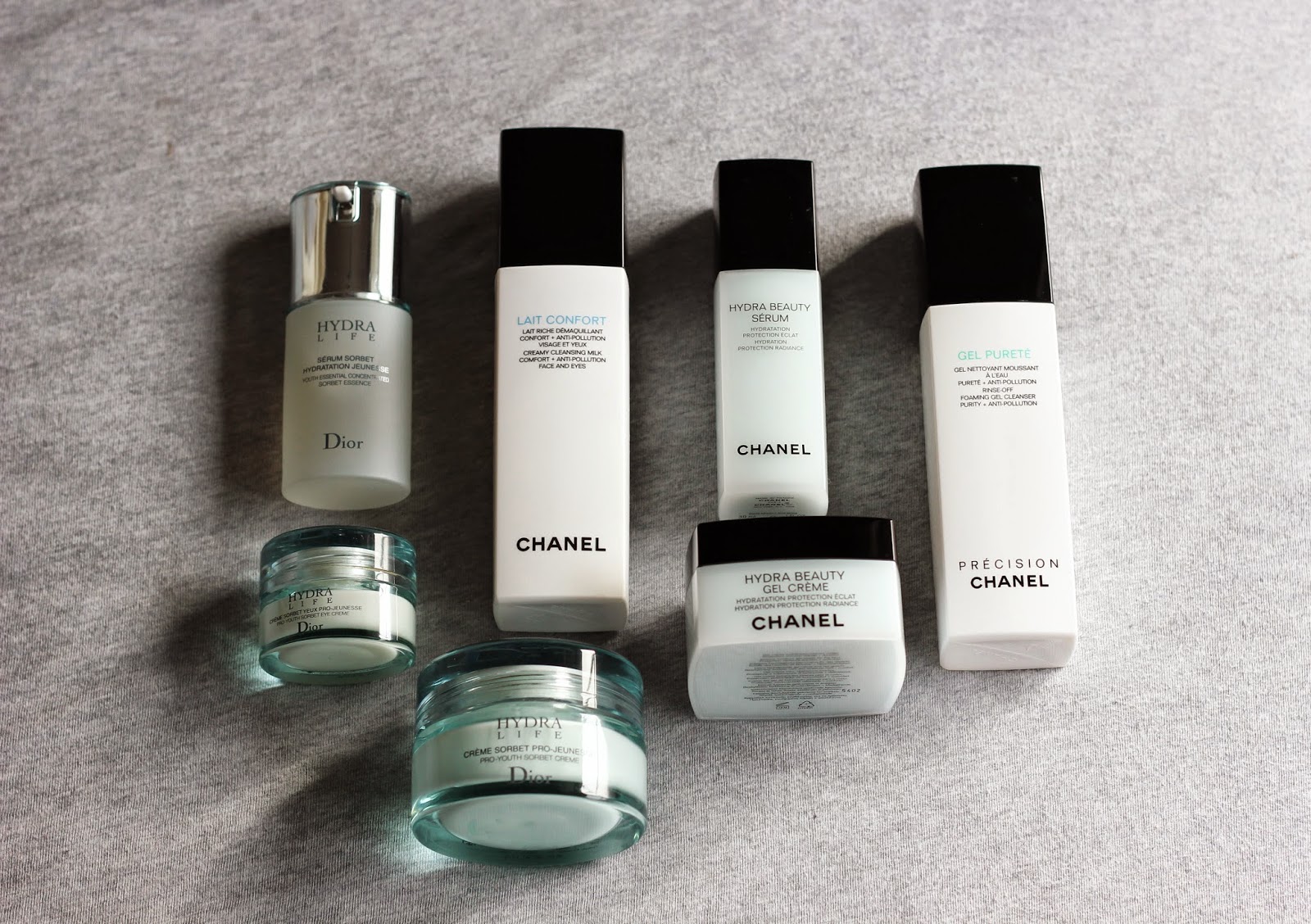 Battle of Beauté : Chanel Hydra Beauty vs. Dior Hydra Life — Refined Couture