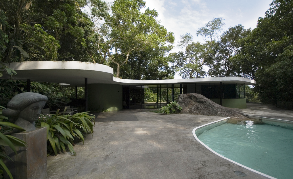 Historia de la Arquitectura Moderna Casa Das Canoas, Rio de Janeiro, 1951. Oscar Niemeyer Historia de la Arquitectura Moderna Casa Das Canoas, Rio de Janeiro, 1951. Oscar Niemeyer