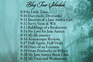 Blog Tour Schedule: A Chance Encounter in Pemberley Woods by Brigid Huey