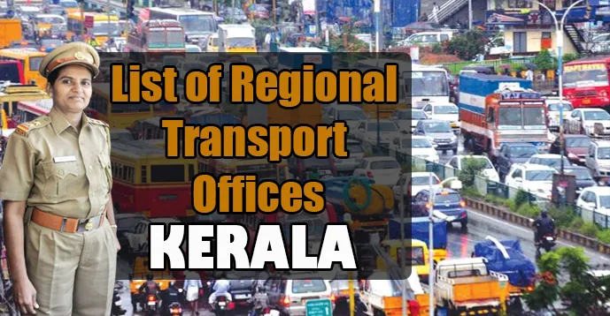 List of Regional Transport Offices in Kerala