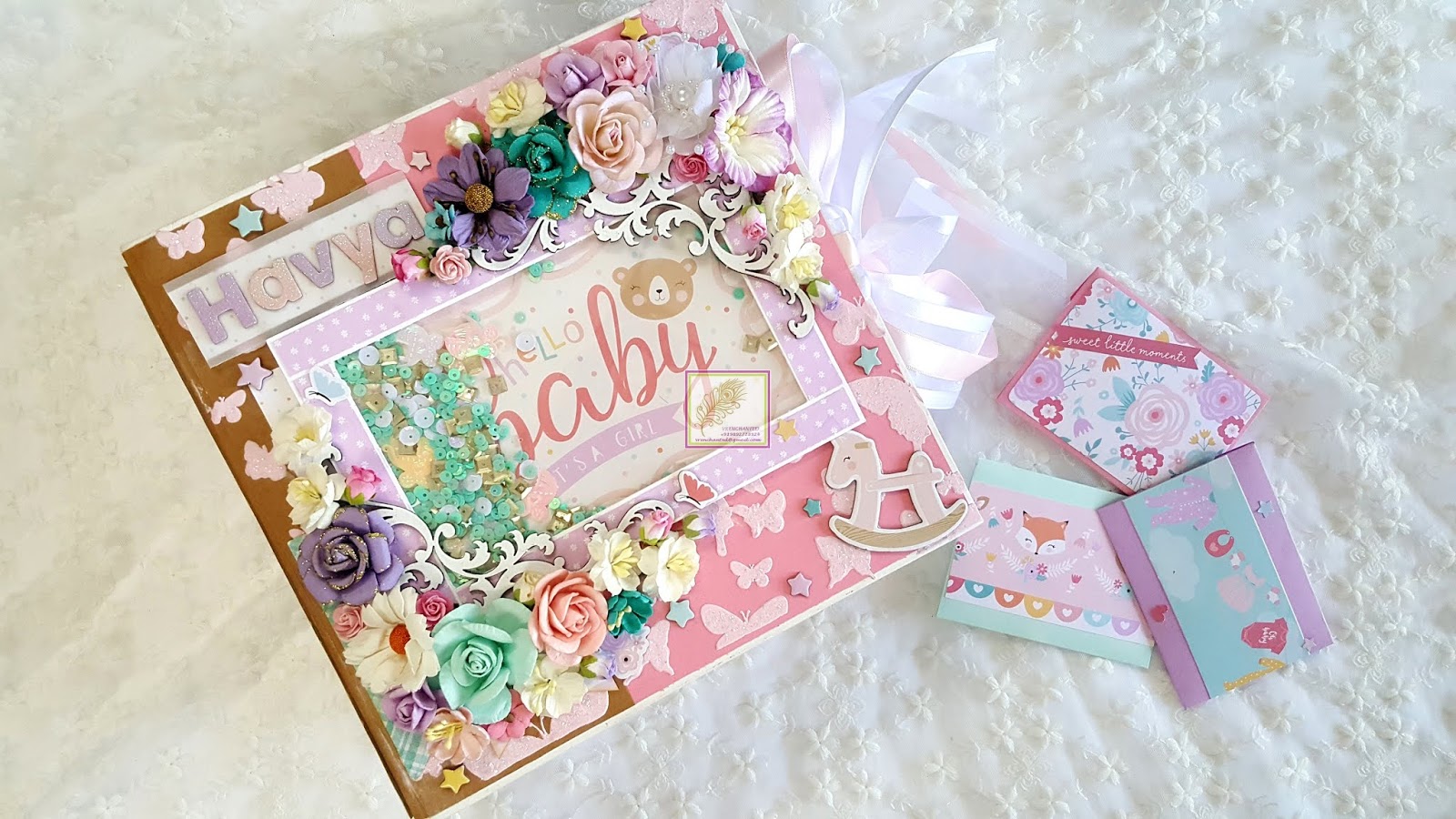 VREnchanted Color, Craft & more.... Hello Baby Girl Mini Album First