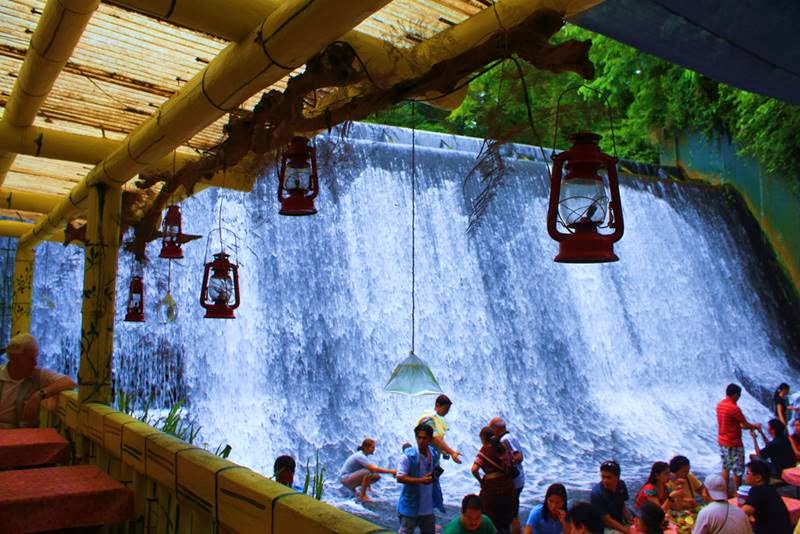 Waterfall Restaurant Villa Escudero, Philippines