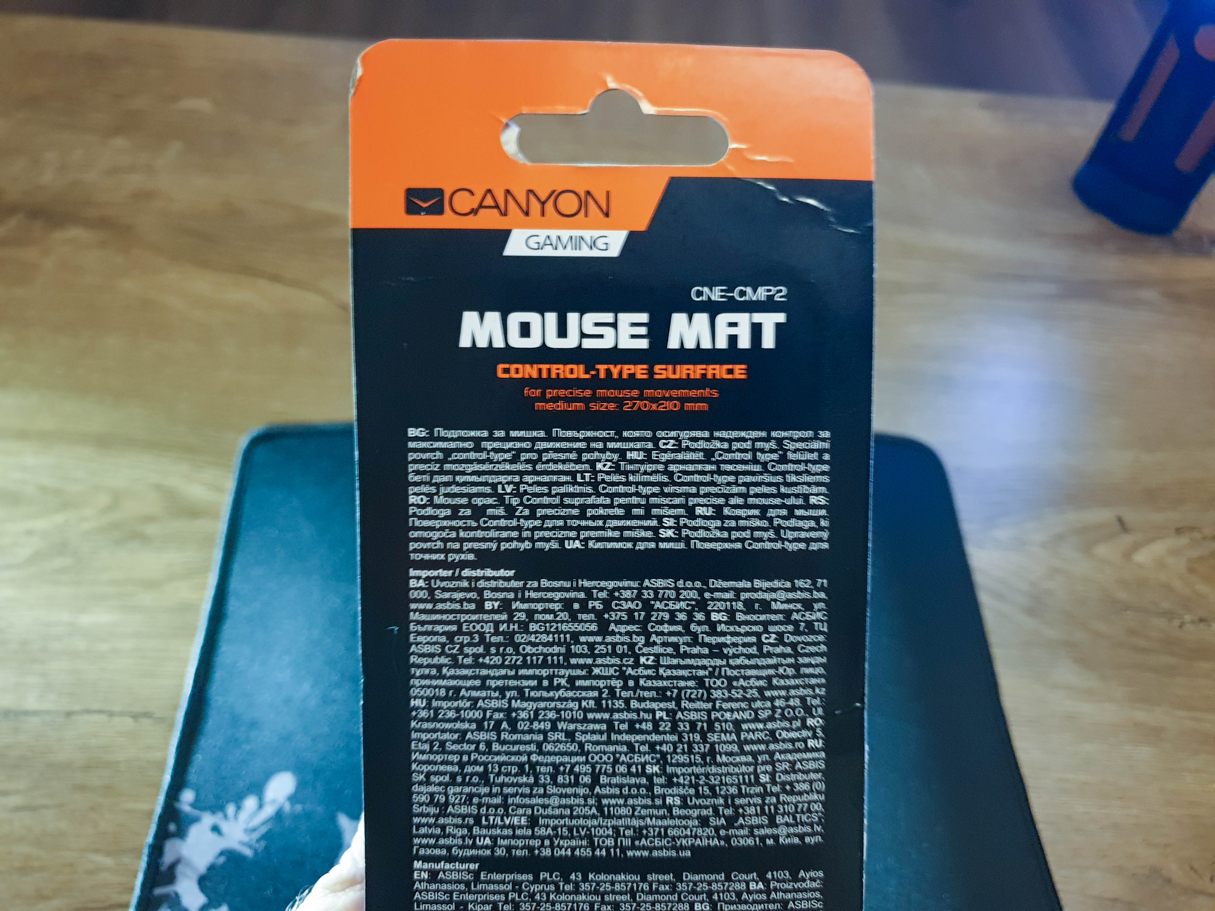 Canyon gaming mouse pad