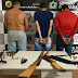 Polícia divulga detalhes da captura de suspeitos de atirar contra a residência de Sargento do PM