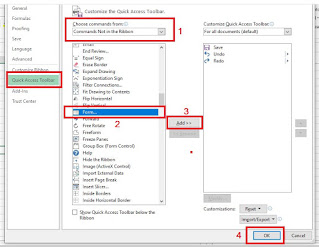 Cara Menambarkan Tool Form Input di Excel