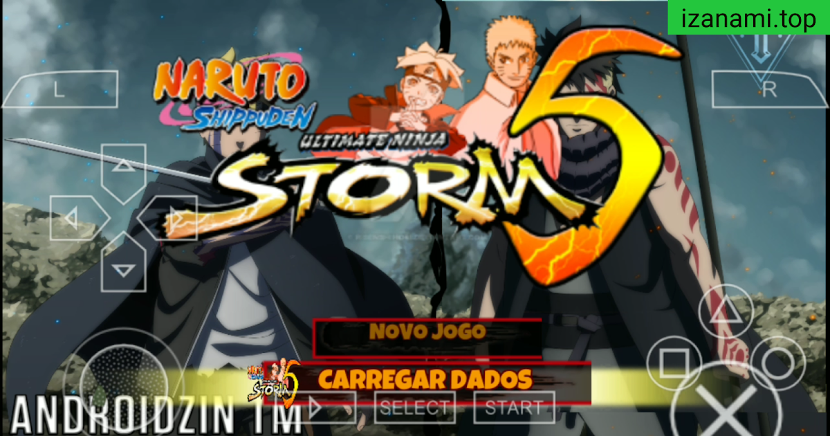 Télécharger Naruto Impact Mod  Naruto Storm 5 pour CSO  PPSSPP