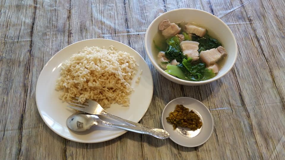 Boiled Pork with Mustard Greens brings back many memories