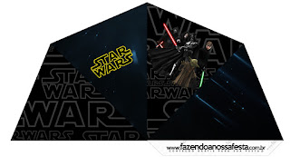 Star Wars: Imprimibles Gratis para Fiestas. Conos= Cucuruchos para Imprimir Gratis de Star Wars.