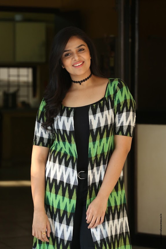 SreeMukhi at Good Bad Ugly Press Meet