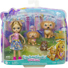 Enchantimals Packer City Tails Family Pack Gerika Golden Retriever Family Figure